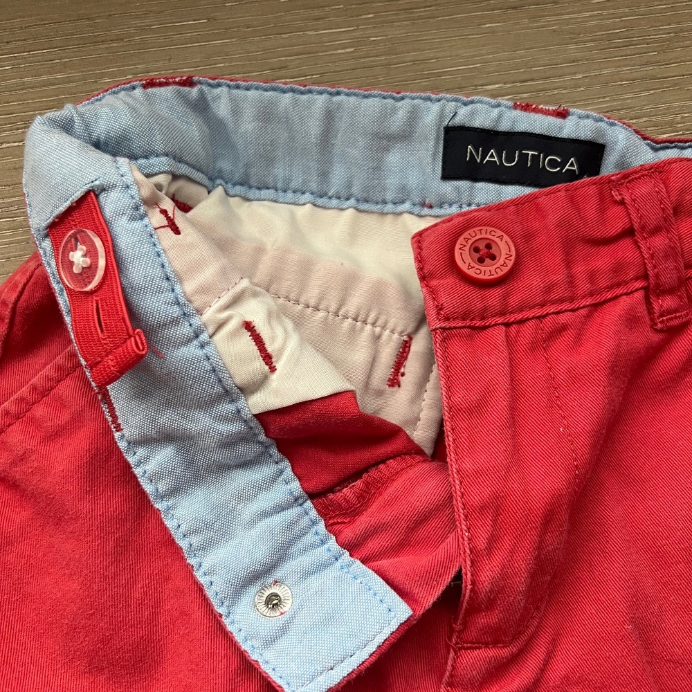 Nautica Boys Size 6 Salmon Colored Shorts